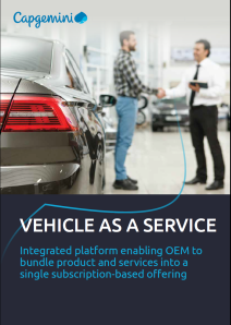 Vehicle as a service