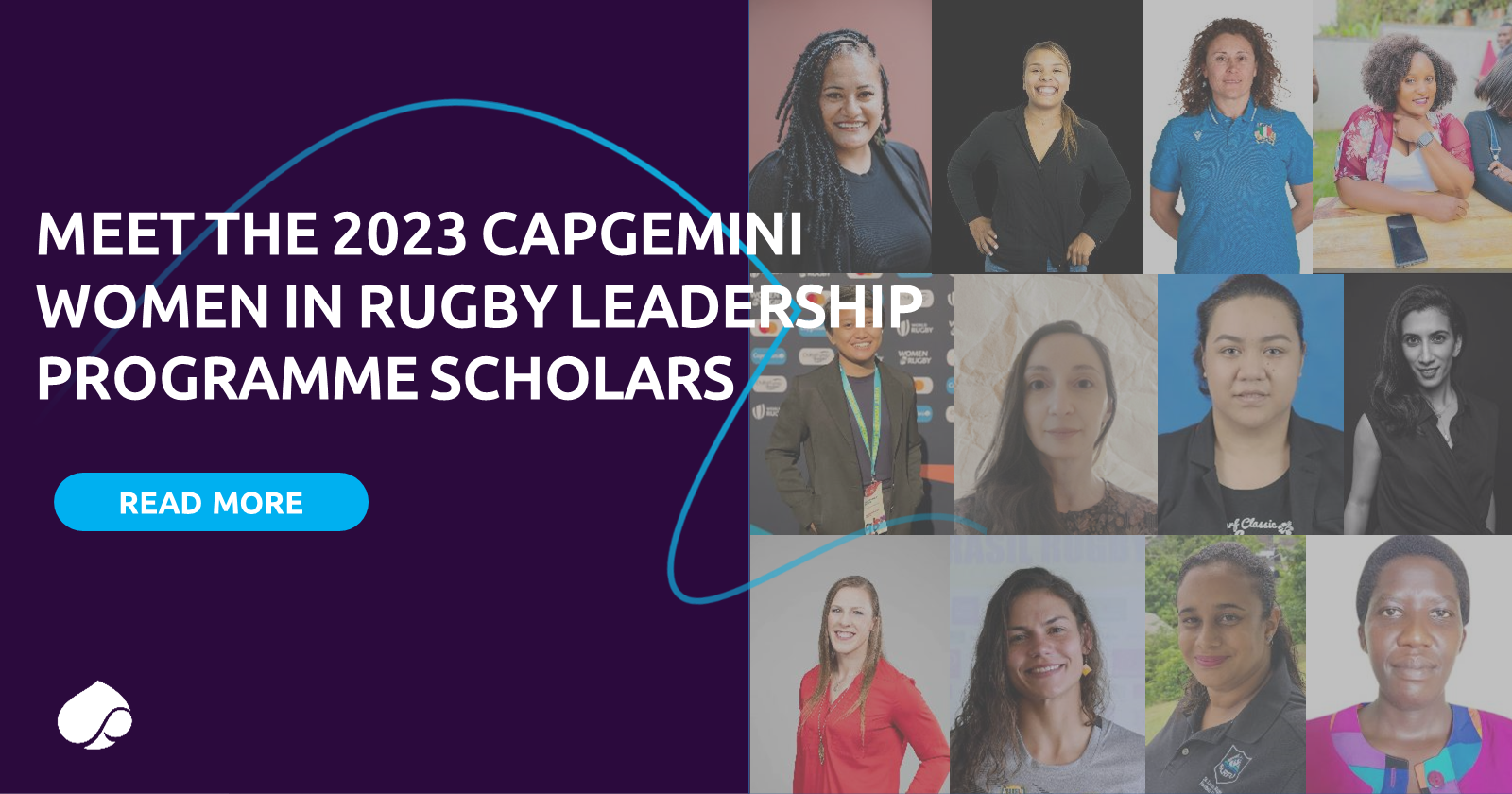 Peneliti Program Kepemimpinan Wanita Capgemini 2023 dalam Rugby mengumumkan dukungan mereka untuk pemimpin wanita generasi berikutnya di rugby |  jumpa pers