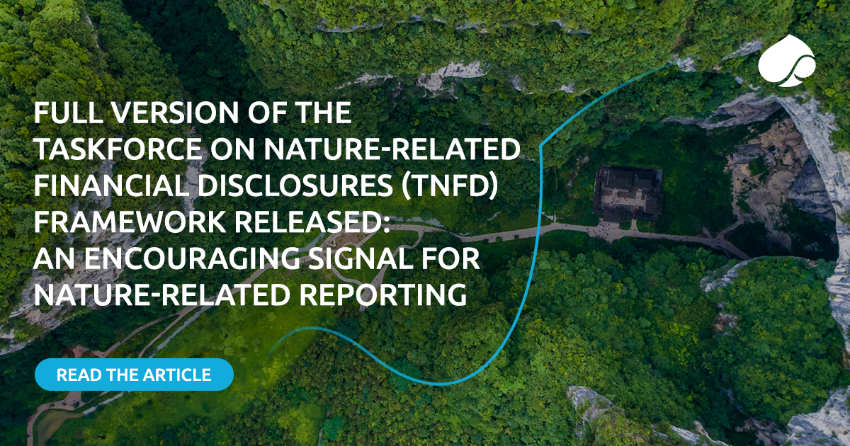 Full Version Of The Taskforce On Nature-related Financial Disclosures ...