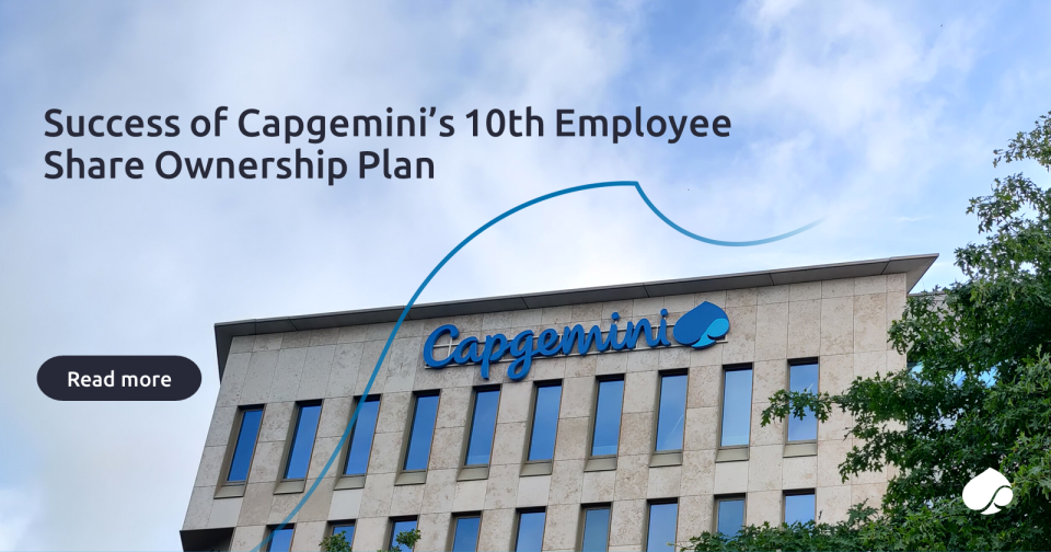 Success of Capgemini s 10th Employee Share Ownership Plan Press